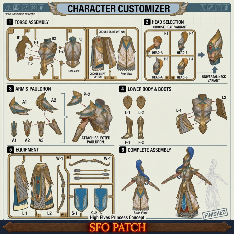 Character Customizer SFO Patch