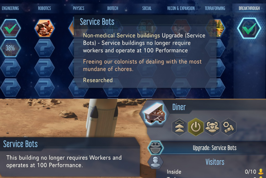 Start with Service Bots