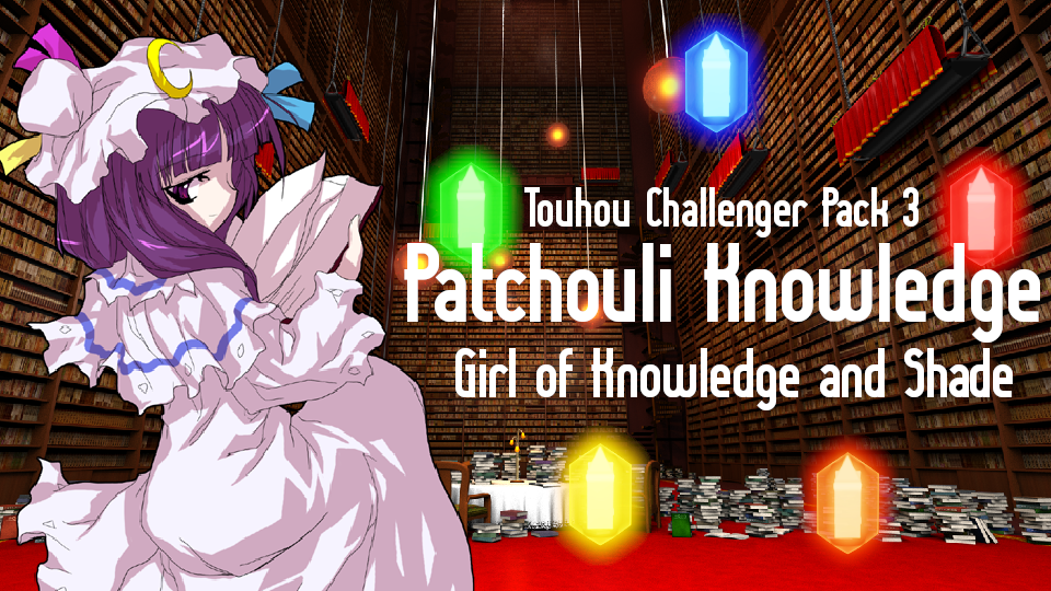 patchouliページ Steam Workshop::Patchouli Knowledge - Touhou Challenger Pack 3