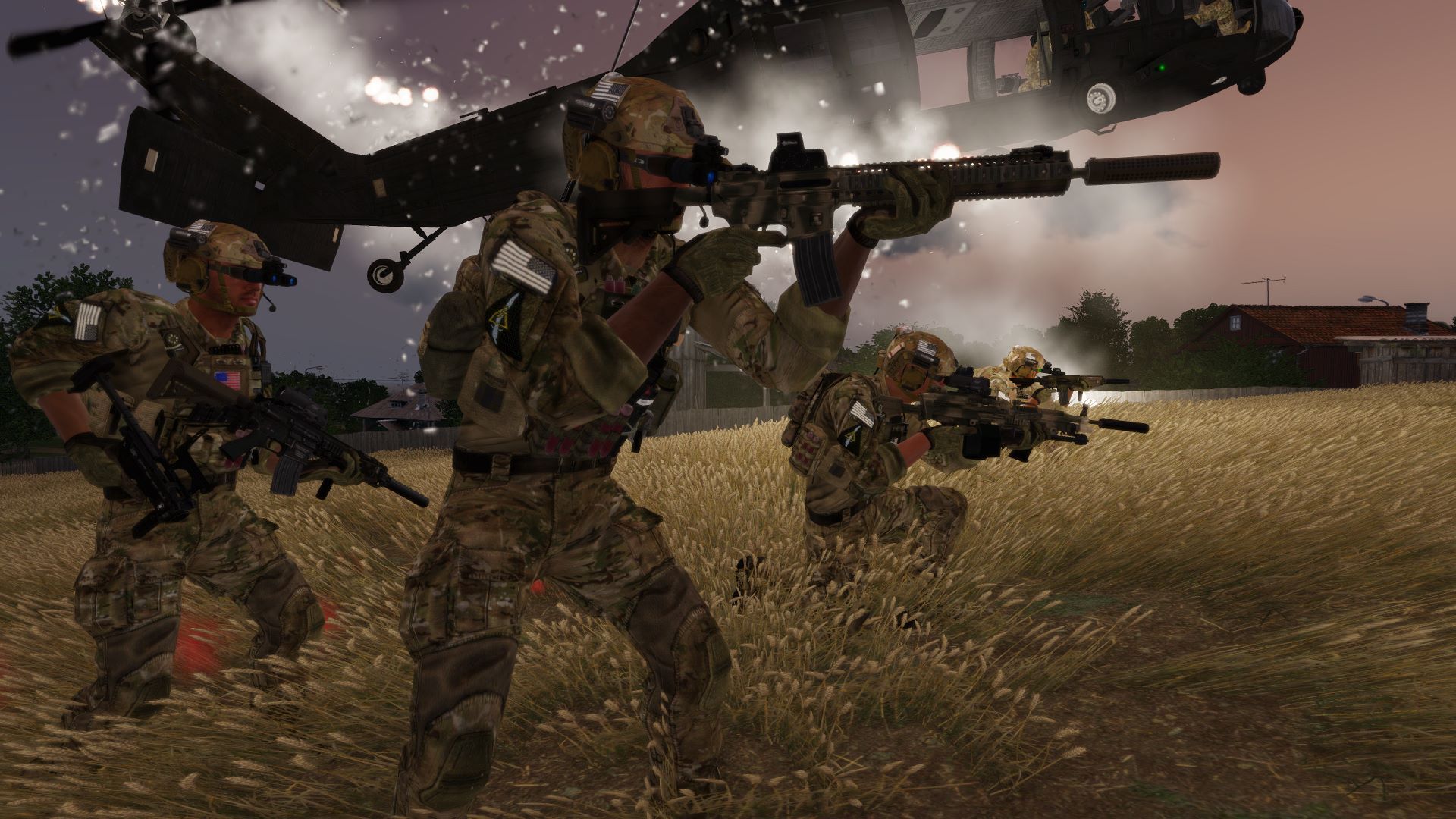1st SFOD-D （RHS weapon）