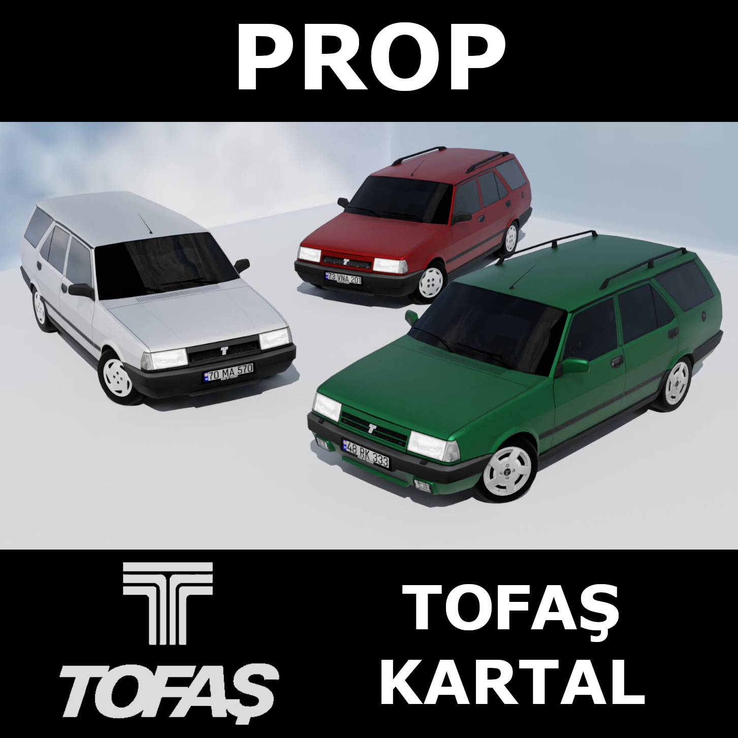 Tofaş Kartal Pack Prop
