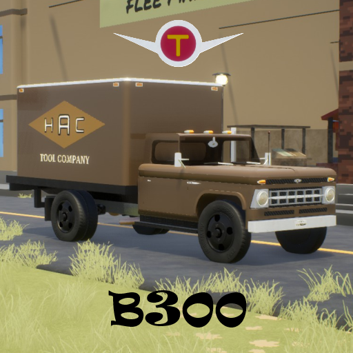 Troubadour b300 boxtruck 1962 HAC