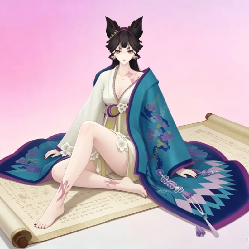 (PM/NPC) Onmyoji: Virtuoso_Hana_DishuStyle