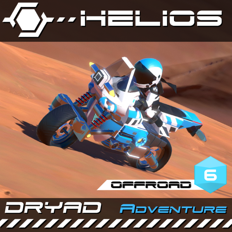 HELIOS 'Dryad' Adventure Motorcycle