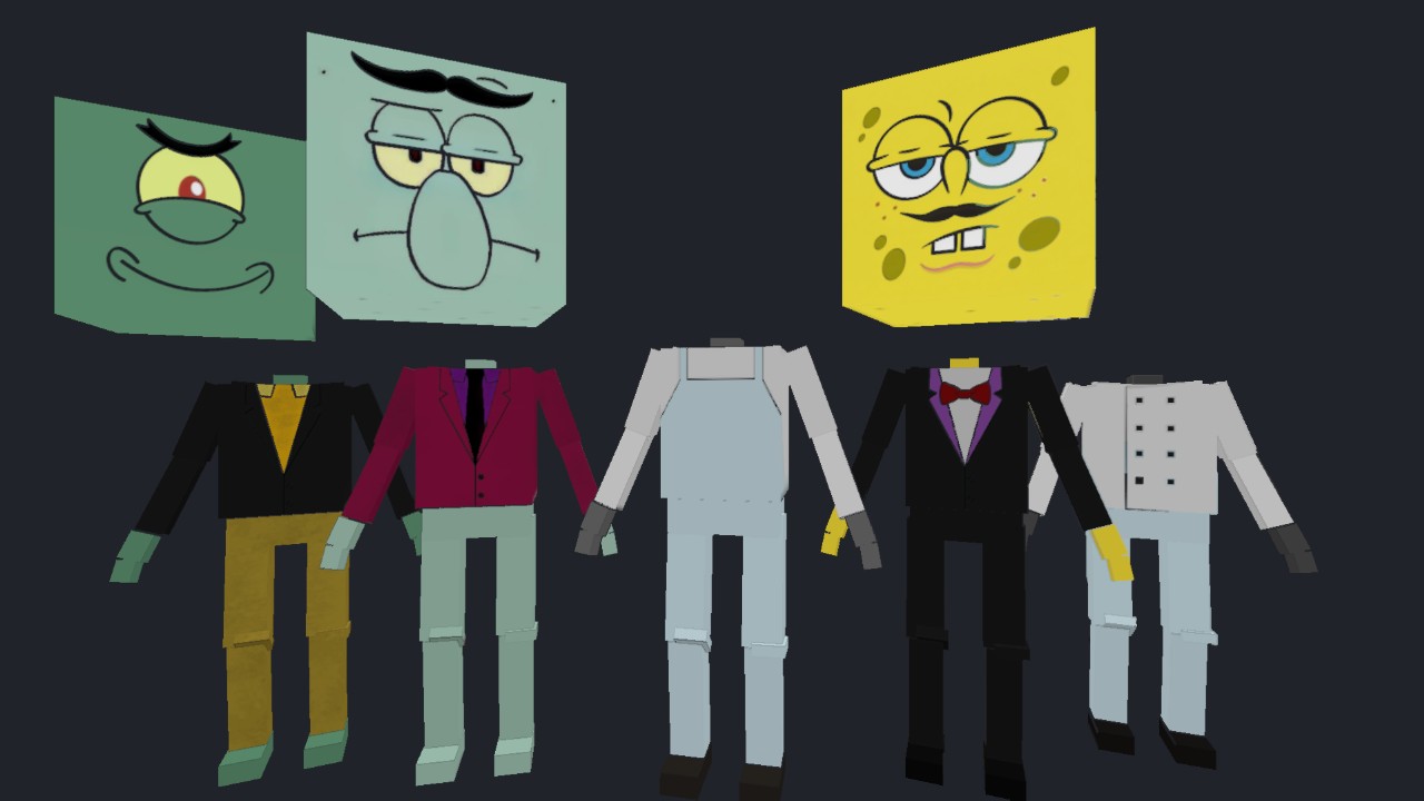 Fancy! Pack 1 - Spongebob