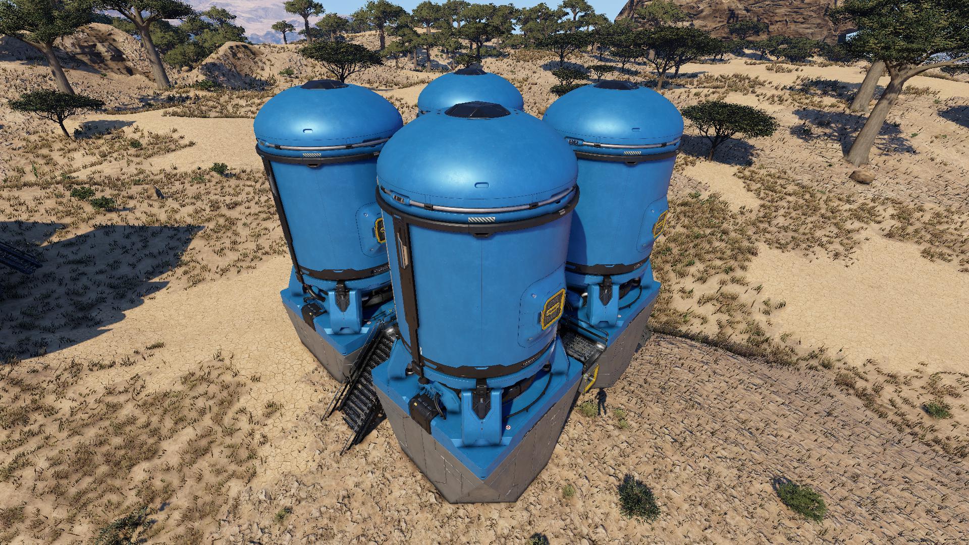 Modular Planetary Base - Hydrogen Modul