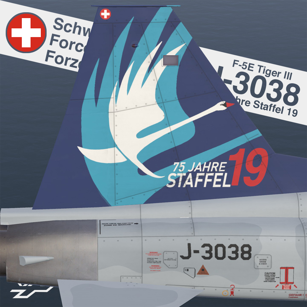 F-5E "75 Jahre Staffel 19"