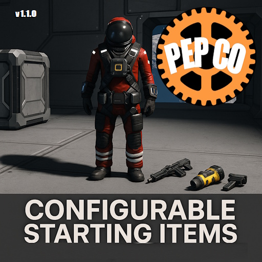 Configurable Starting Items preview