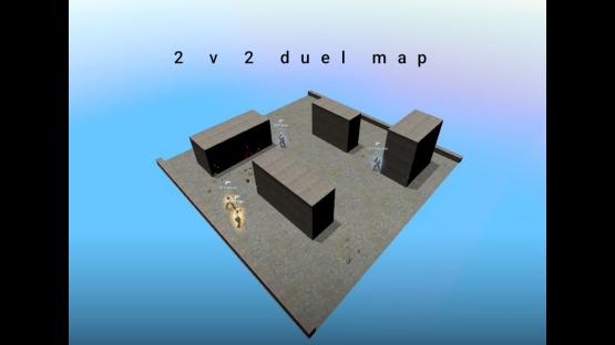 2 v 2 duel map – Counter-Strike 2 Mod
