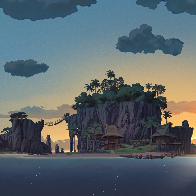 Outset Island evening in 4K preview