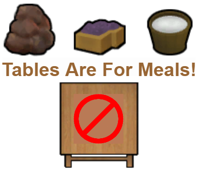 TablesAreForMeals