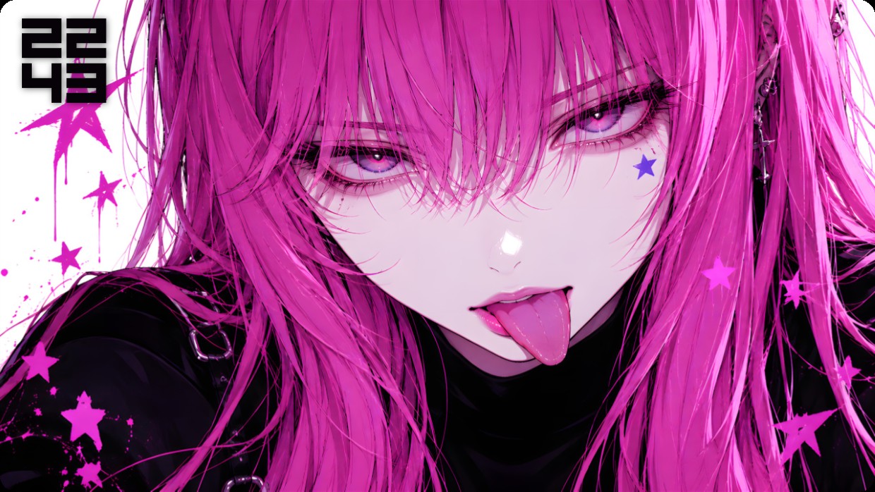 Pink Anime Setup