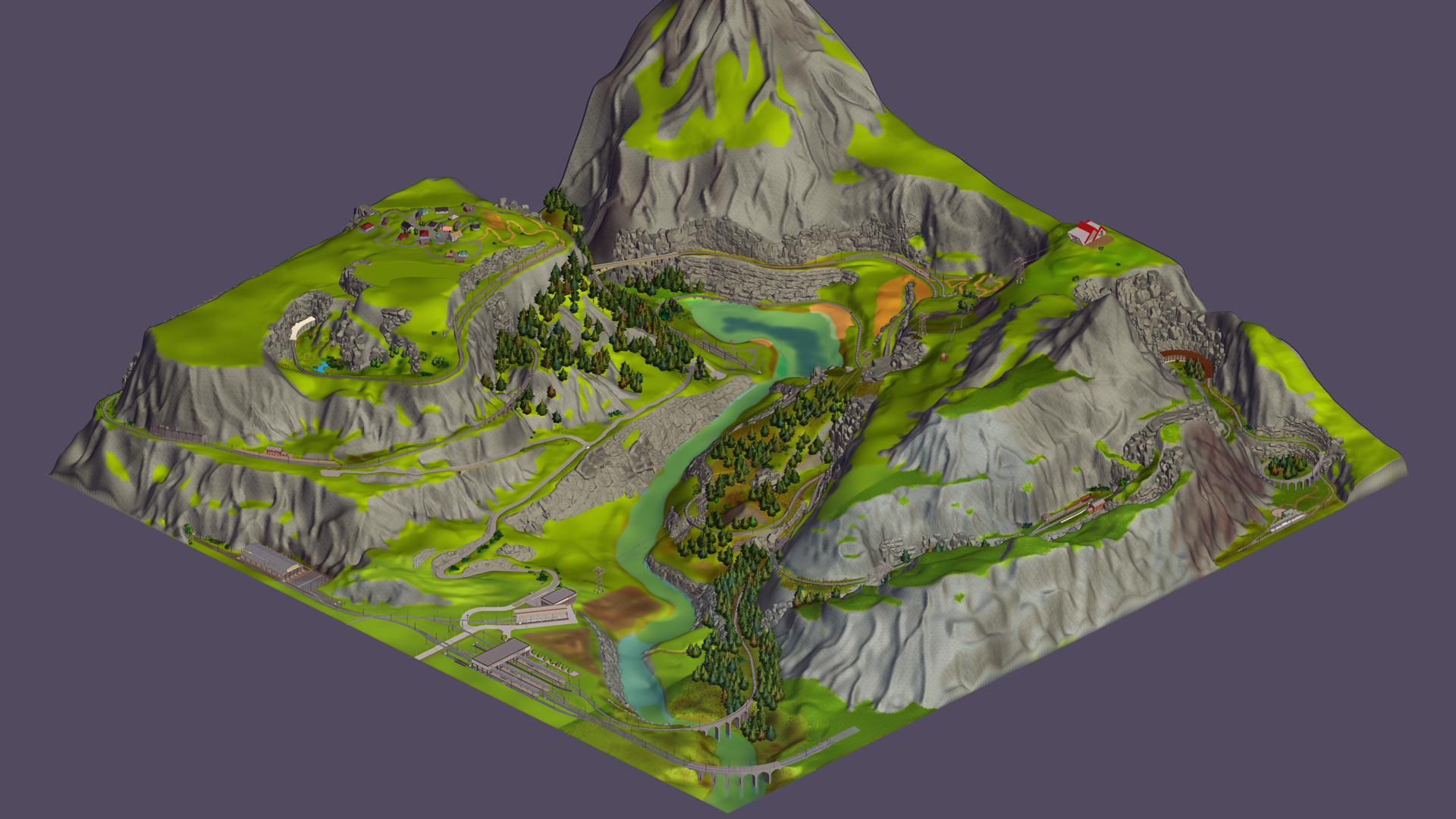 Swiss alpine area (TILE)