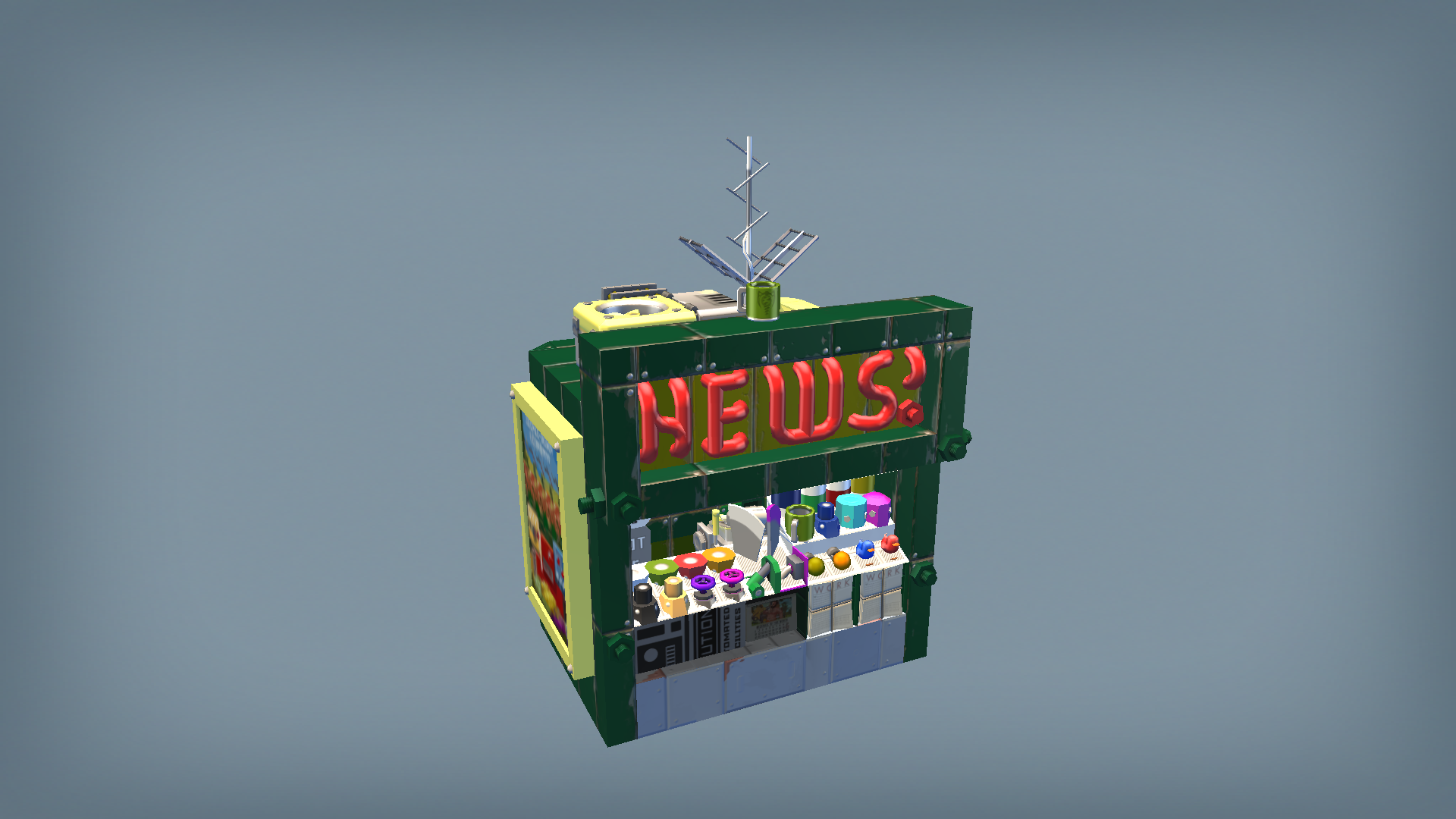 Mini City Newsstand