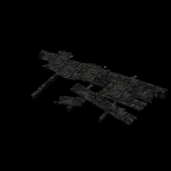 Scorched Roof Debris 1