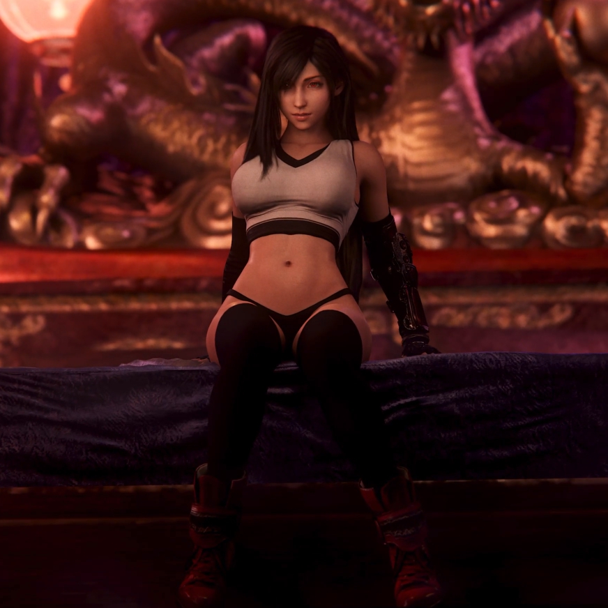 【4K】Nagoonimation - Tifa Corneo-Long Hair
