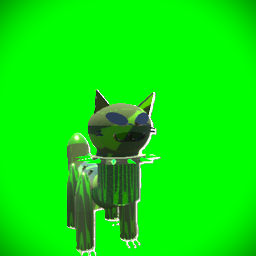 Silly Alien Cat (Drivable)