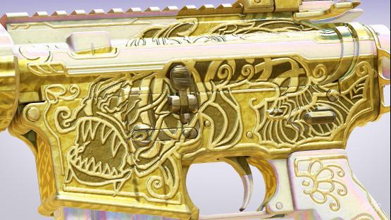 M4A4 |THE GOLDEN FISH TALE gold (IRIDESCENT)