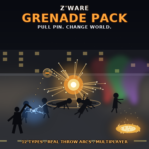 Z'Ware Grenade Pack: Pull Pin, Change World [B42]