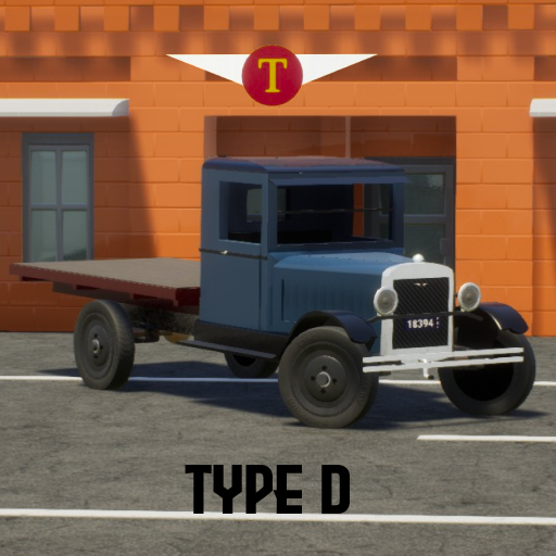 Troubadour type d flatbed 1924