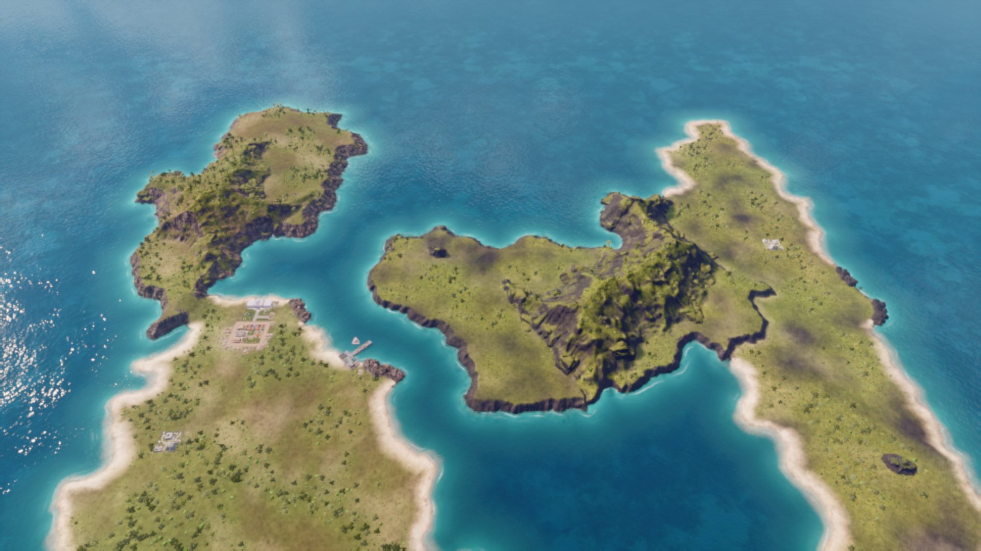 Nice map with flat spots for building