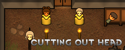 Cutting out Head
