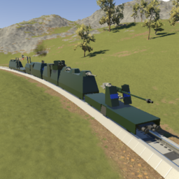 WWW (P3) BRAF "Snail" Armored Train