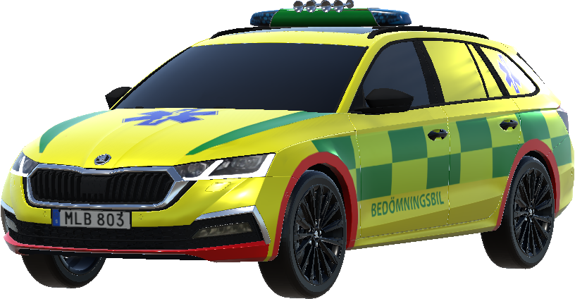 Swedish skoda first responder / bedömningsbil preview