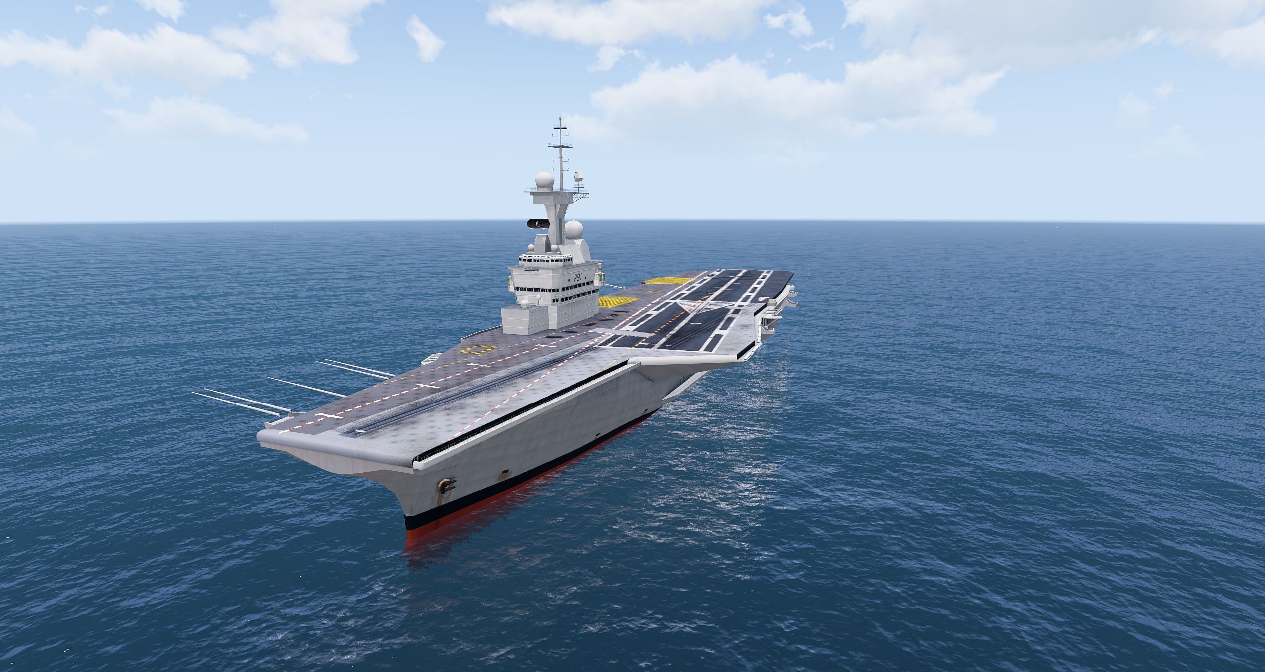 Aircraft Carrier Charles De Gaulle