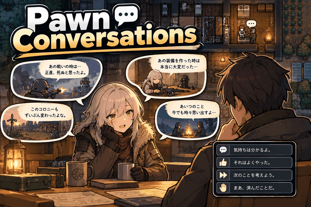 Pawn Conversations　どしたん、話聞こうか？ preview