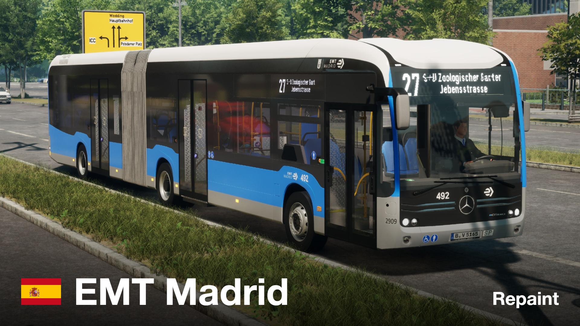 EMT Madrid | Mercedes-Benz eCitaro (18/3)