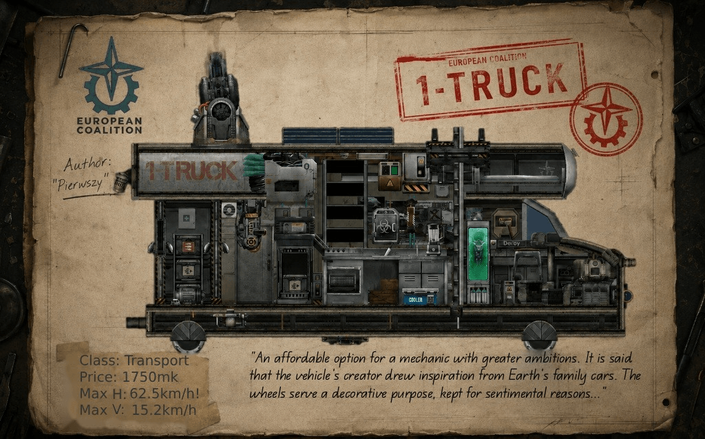 1-Truck – Barotrauma Mod