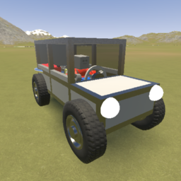 Hand made Car with bluetooth piston engine