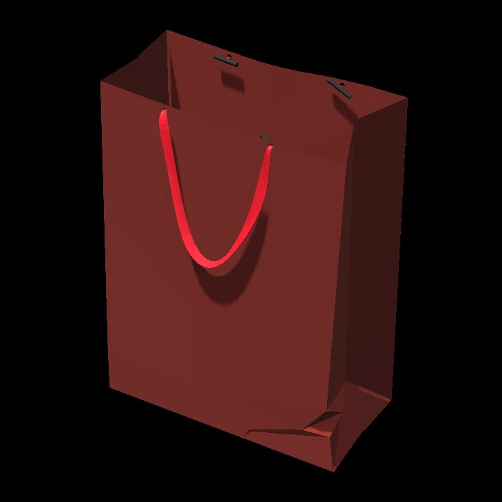 Gift bag - red