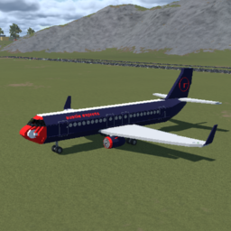 Softbody AIR LINER Airbus A320-271 NEO Aussie Express