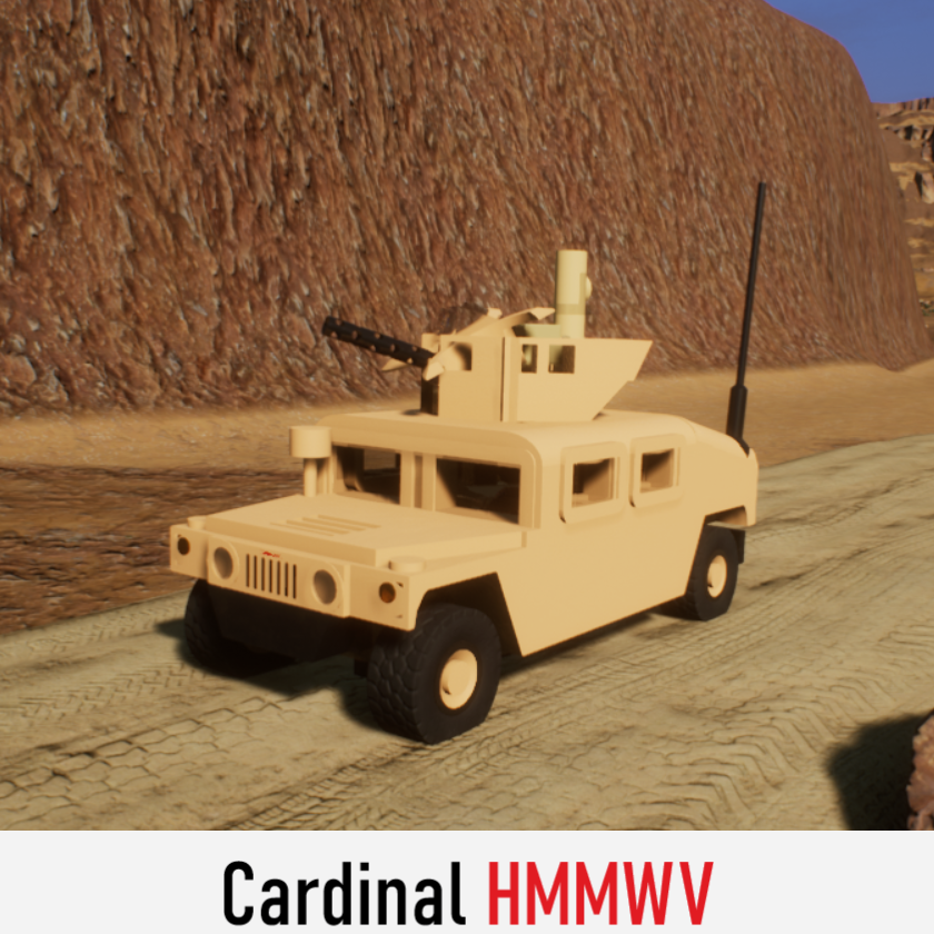 Cardinal HMMWV (HMG)