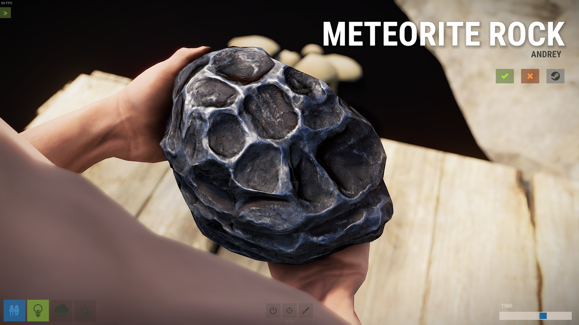 Meteorite Rock