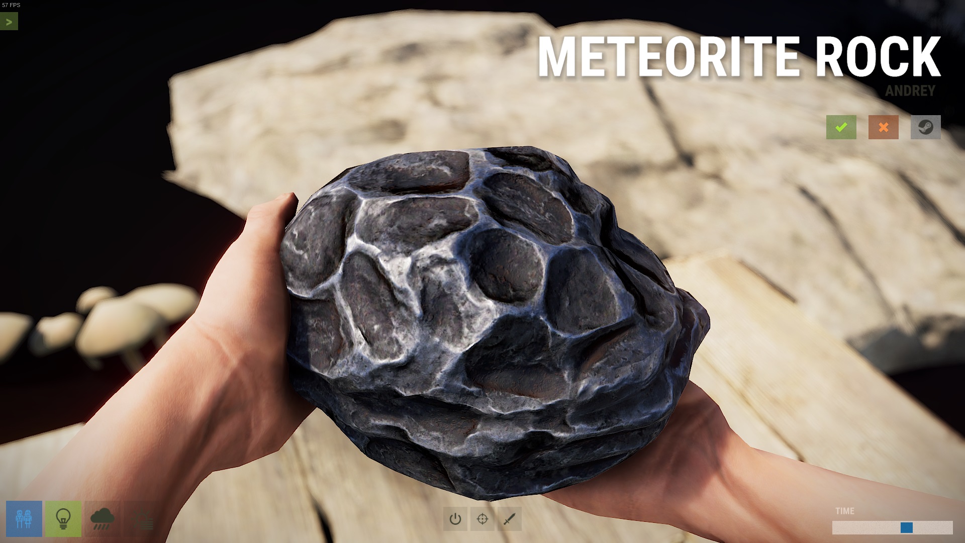 Meteorite Rock