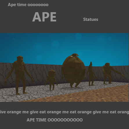 Ape Statue