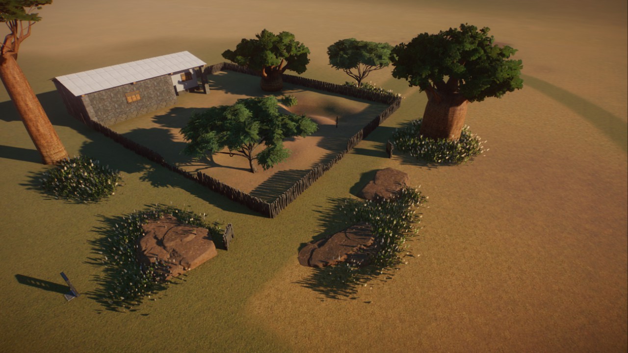 African Wild dog habitat