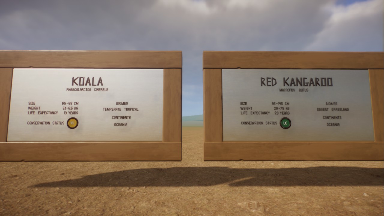 Koala and Red Kangaroo