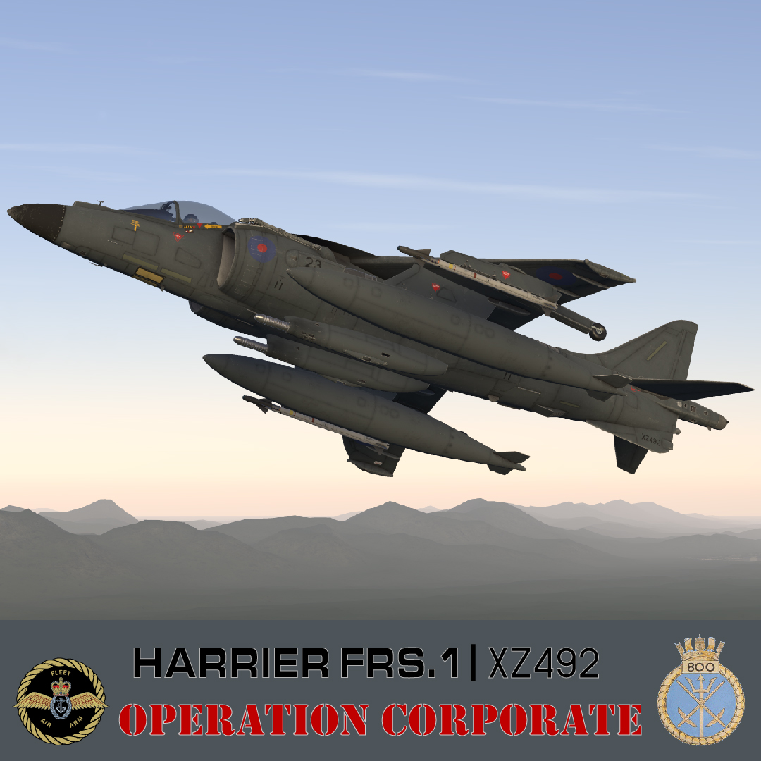 Harrier FRS.1 | XZ492 FKW 82’