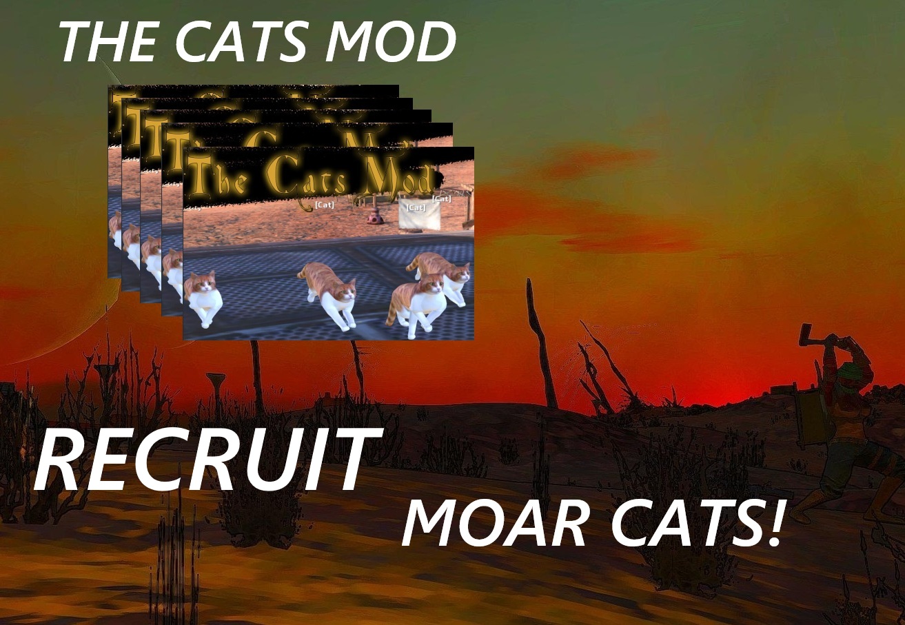 The Cats Mod - Recruit Moar Cats!