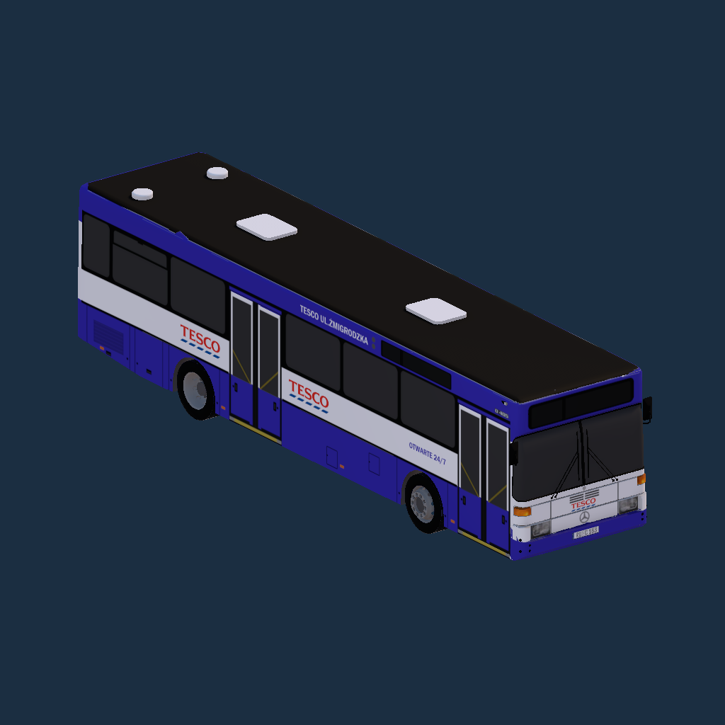 TESCOBUS mercedes 0405 paint (Wrolaw/Breslau)