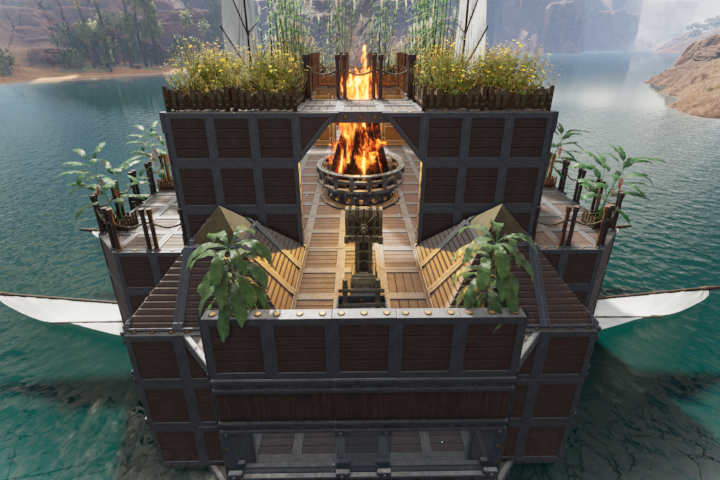 Kiahs Pyramid House Boat – Soulmask Mod