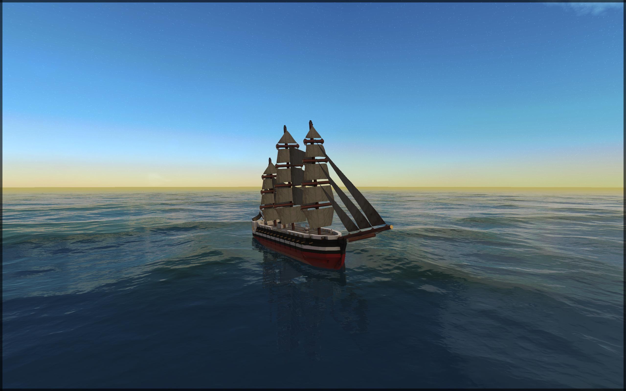 Tyrant Class Frigate (Sails Alpha)