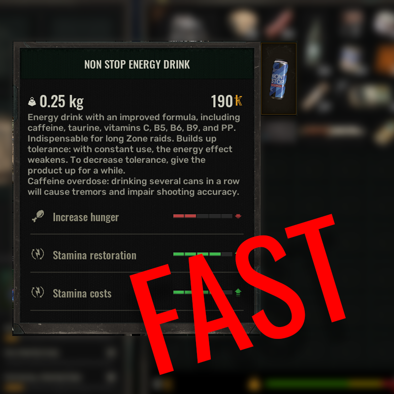 Faster Item Info Panel preview
