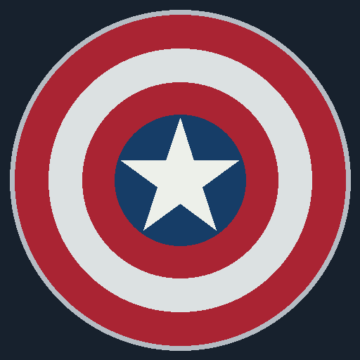 Captain America Shield [B42] - Combat Beta