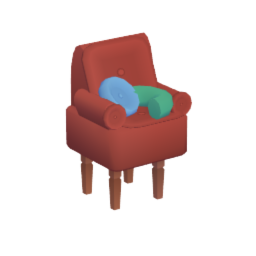 red chair