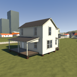 1930's 2 floor house (unfurnished)